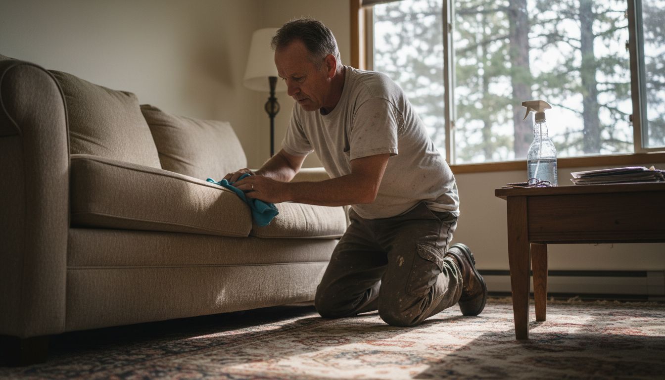 upholstery cleaning for rental properties in Montana