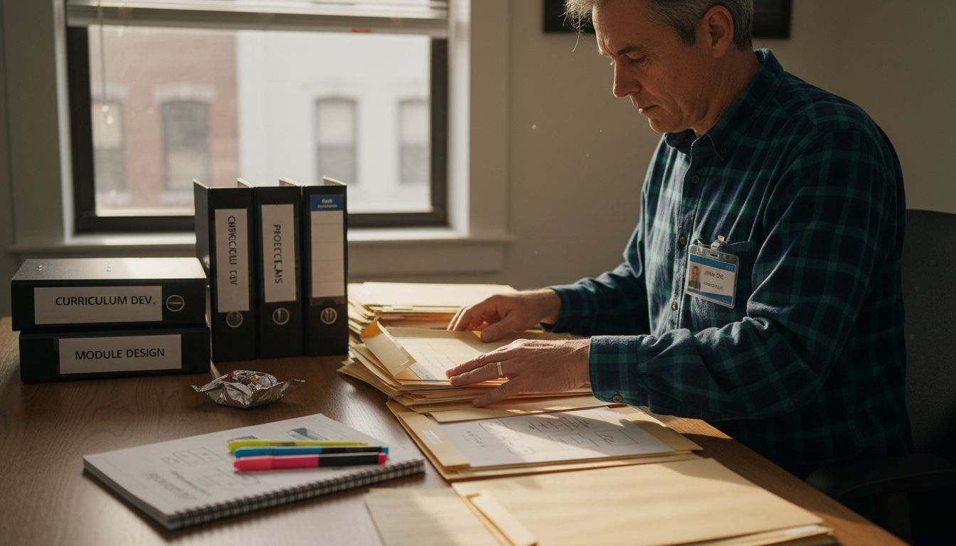 Designer sorting course category folders