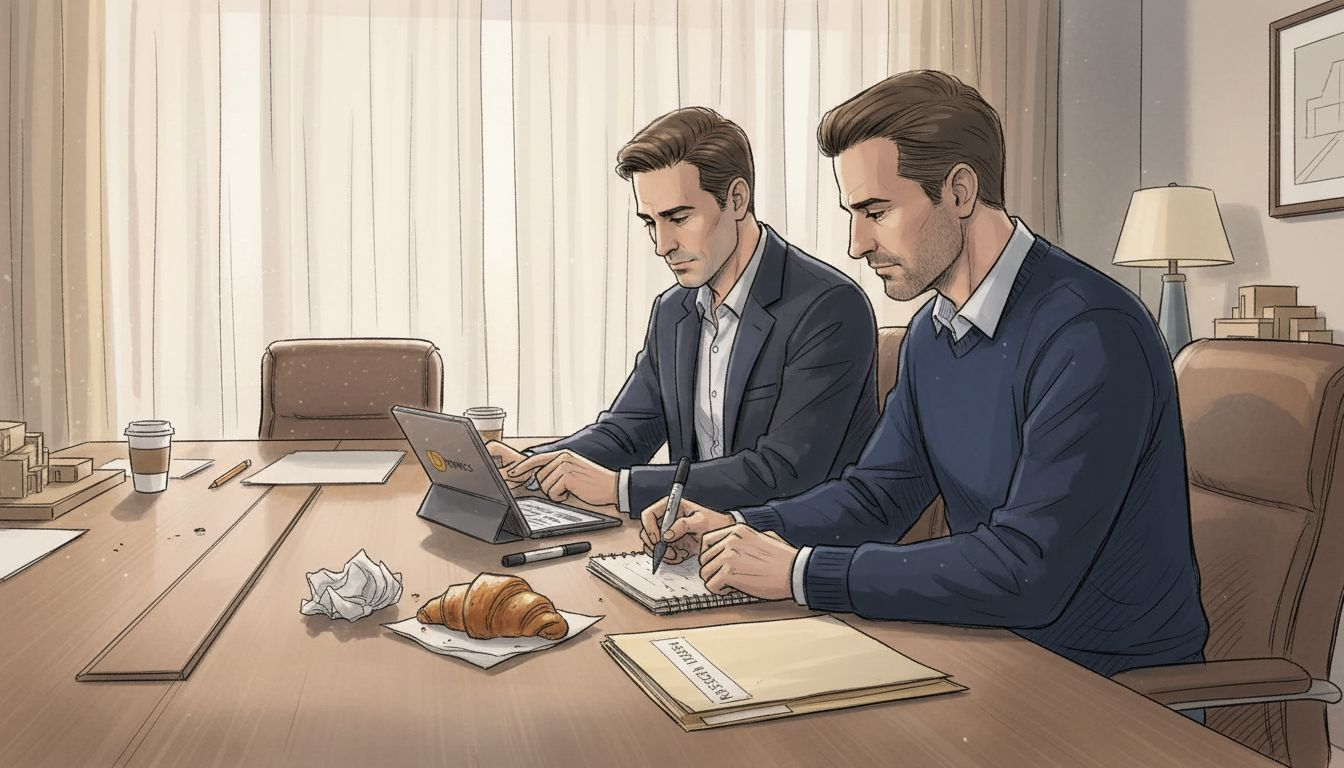 Architects note-taking during CEU session