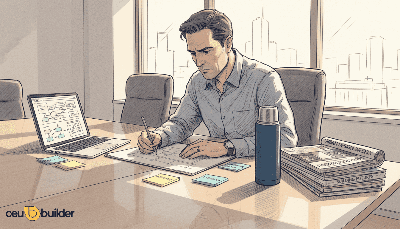 Course designer developing relevant CEU materials