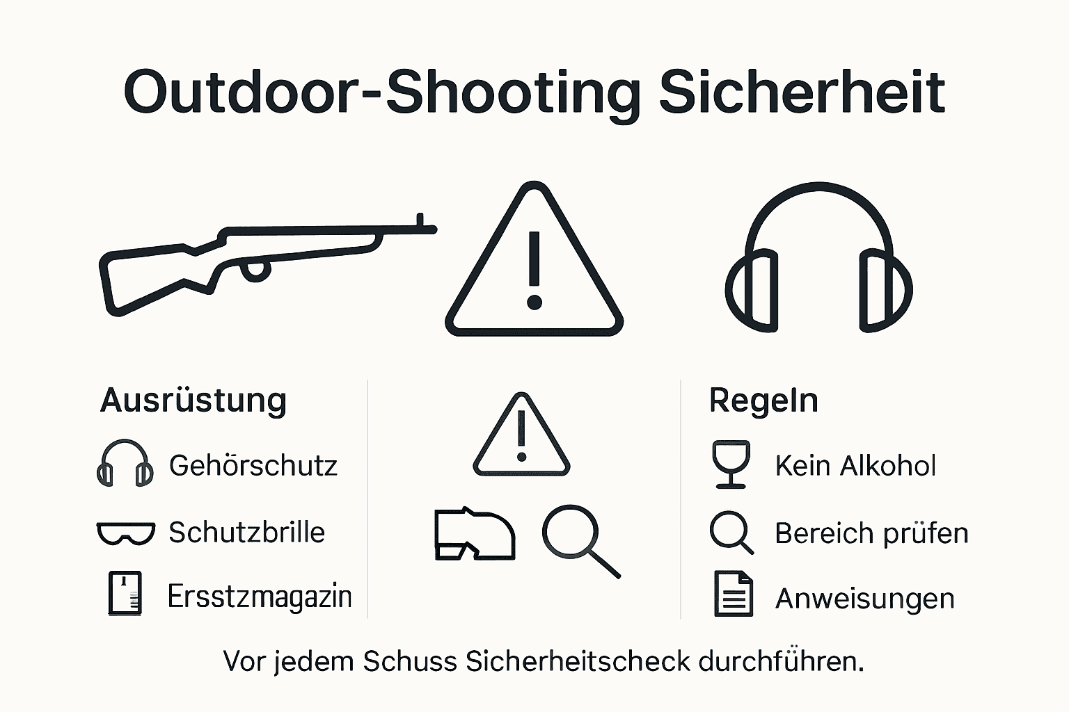 Infografik: Wichtige Sicherheitstipps für Fotoshootings im Freien