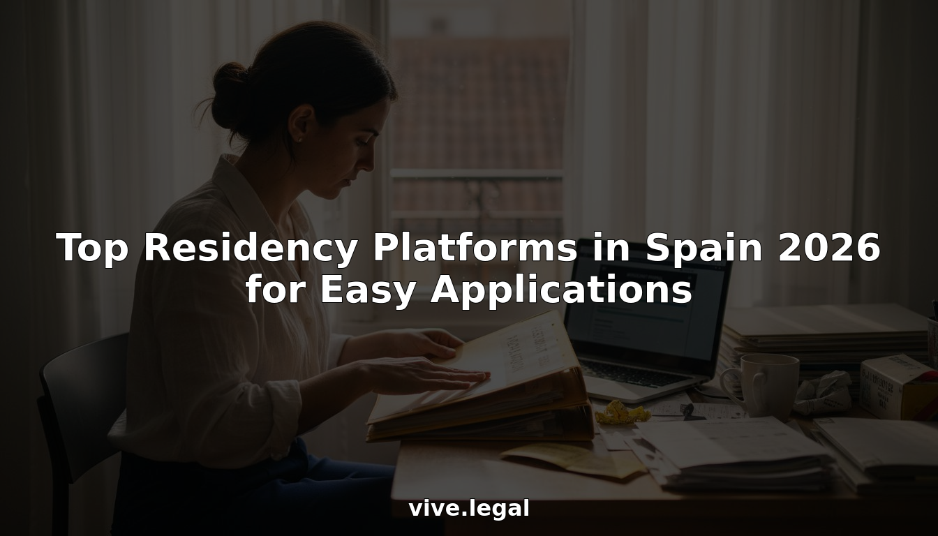 Top Residency Platforms in Spain 2026 for Easy Applications