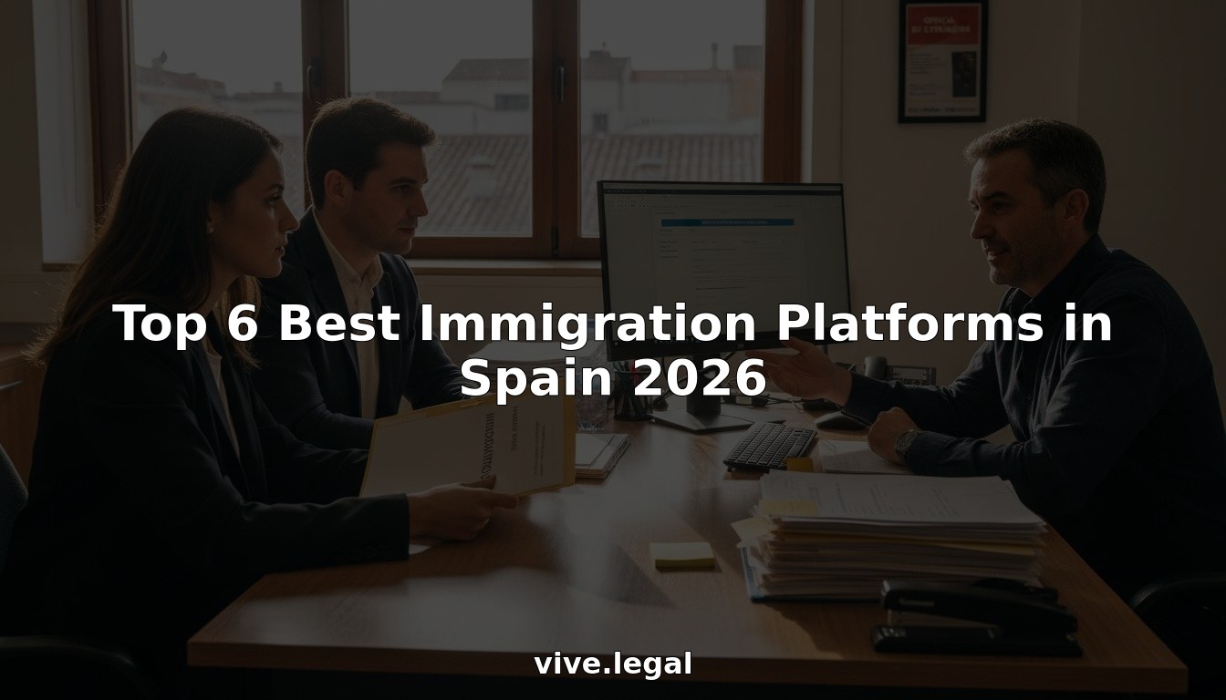 Top 6 Best Immigration Platforms in Spain 2026
