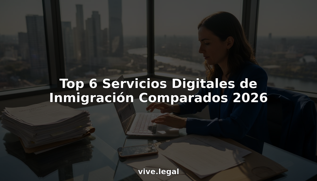Top 6 Servicios Digitales de Inmigración Comparados 2026