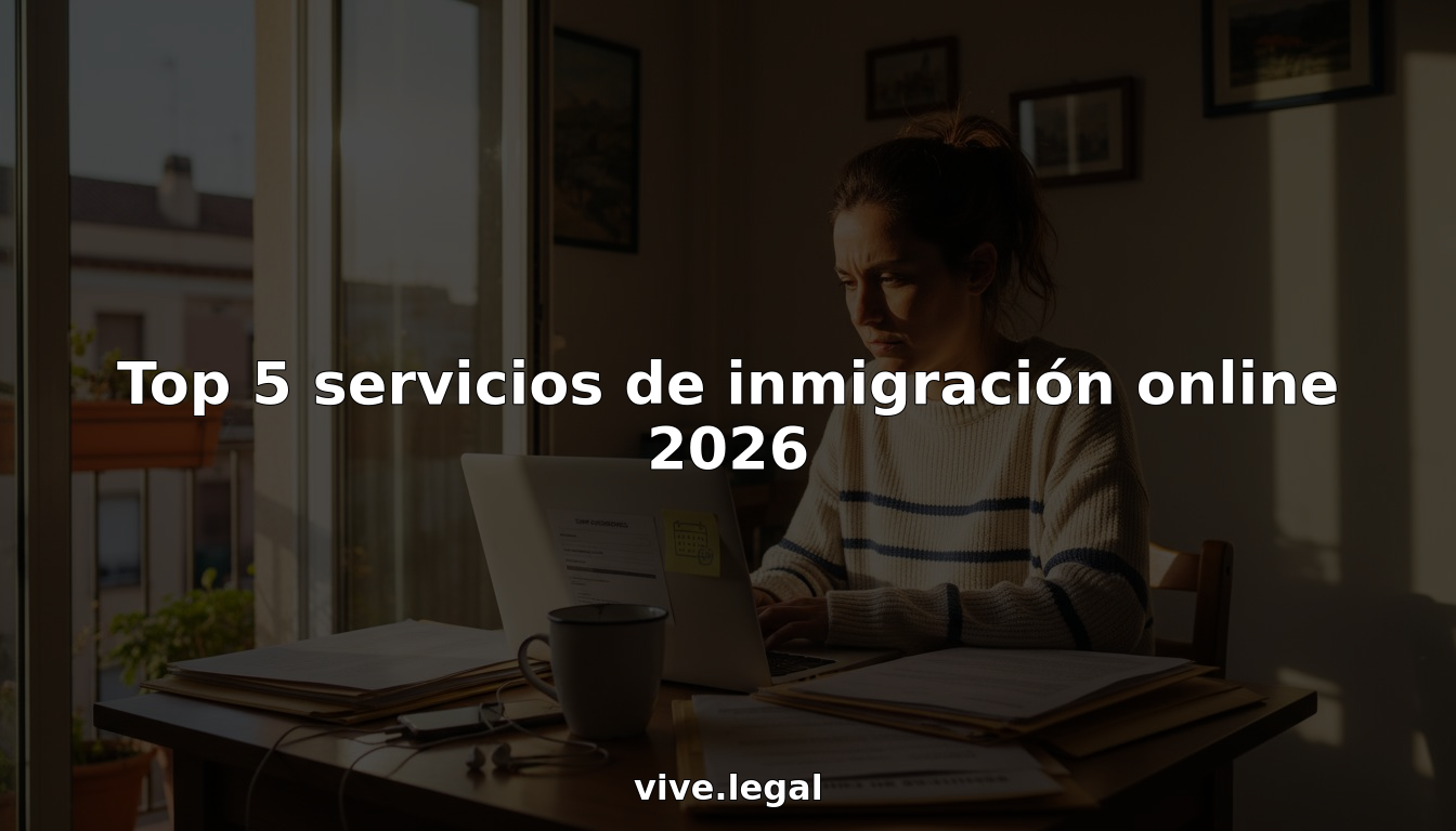Top 5 servicios de inmigración online 2026