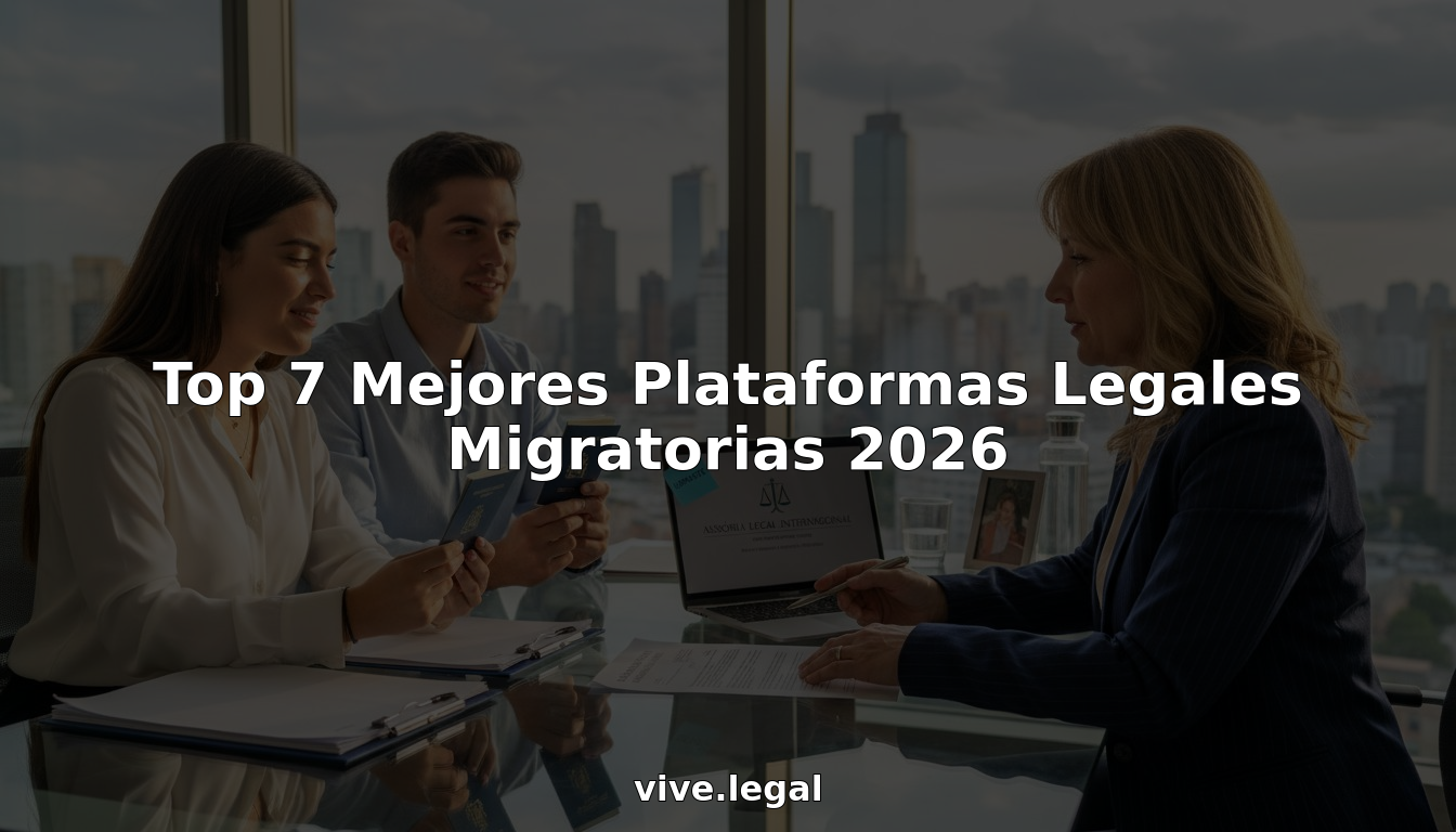 Top 7 Mejores Plataformas Legales Migratorias 2026