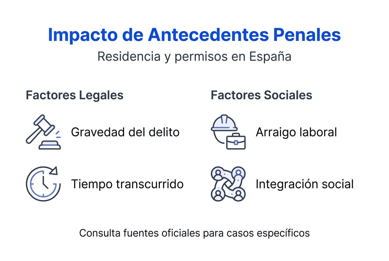 Infografía: ¿Cómo afectan los antecedentes penales a los trámites migratorios?