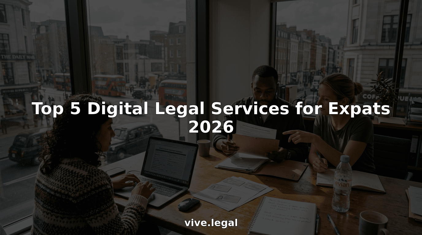 Top 5 Digital Legal Services for Expats 2026