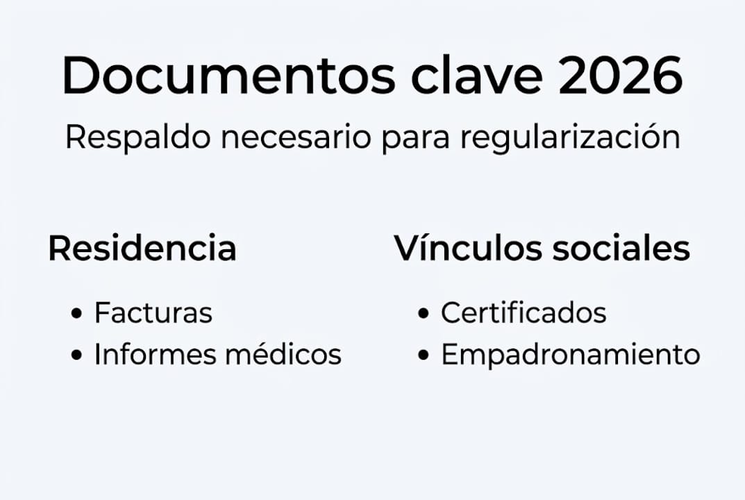 Guía visual: Documentos imprescindibles para regularizar tu situación en España