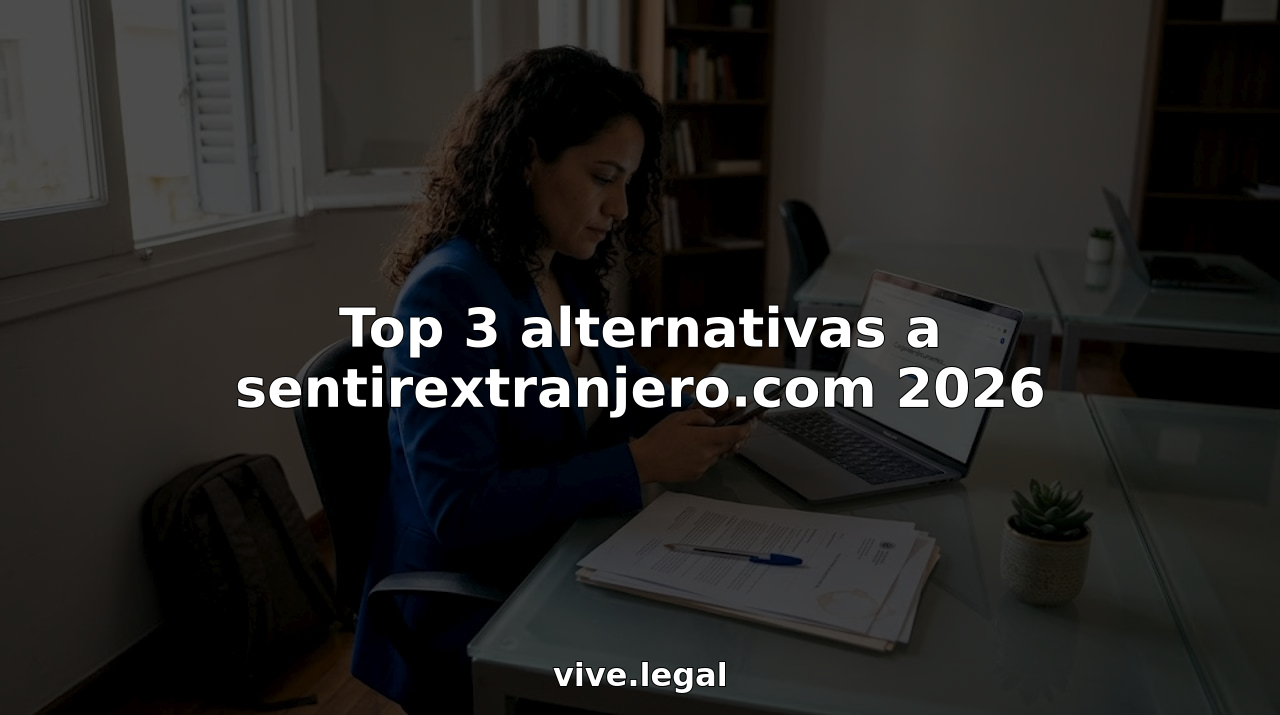 Top 3 alternativas a sentirextranjero.com 2026