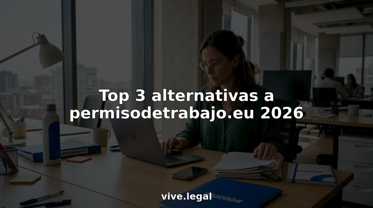 Top 3 alternativas a permisodetrabajo.eu 2026