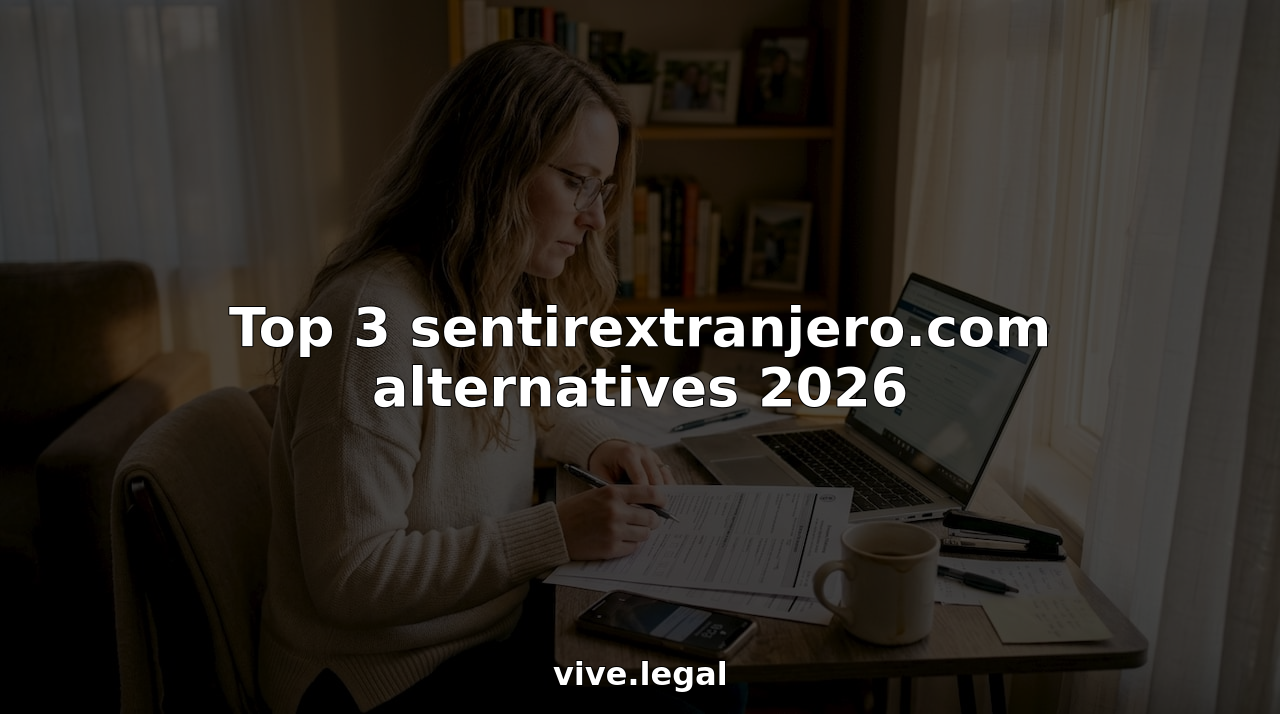 Top 3 sentirextranjero.com alternatives 2026