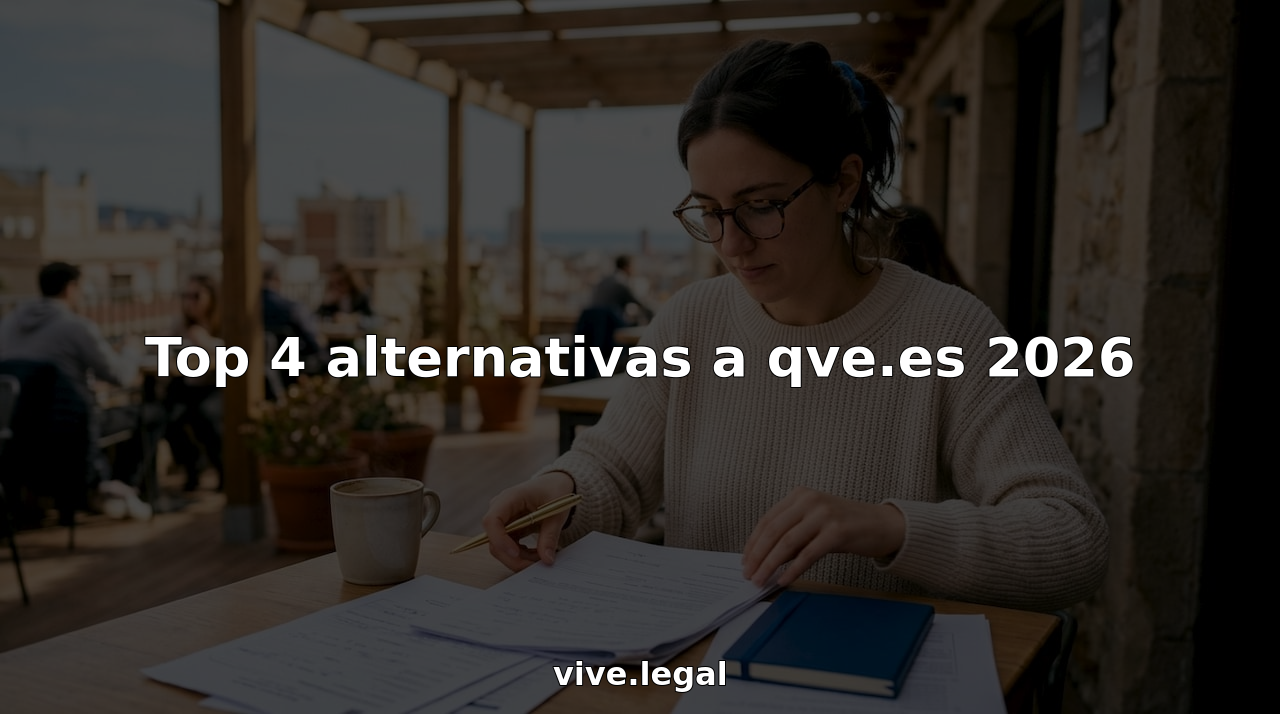 Top 4 alternativas a qve.es 2026