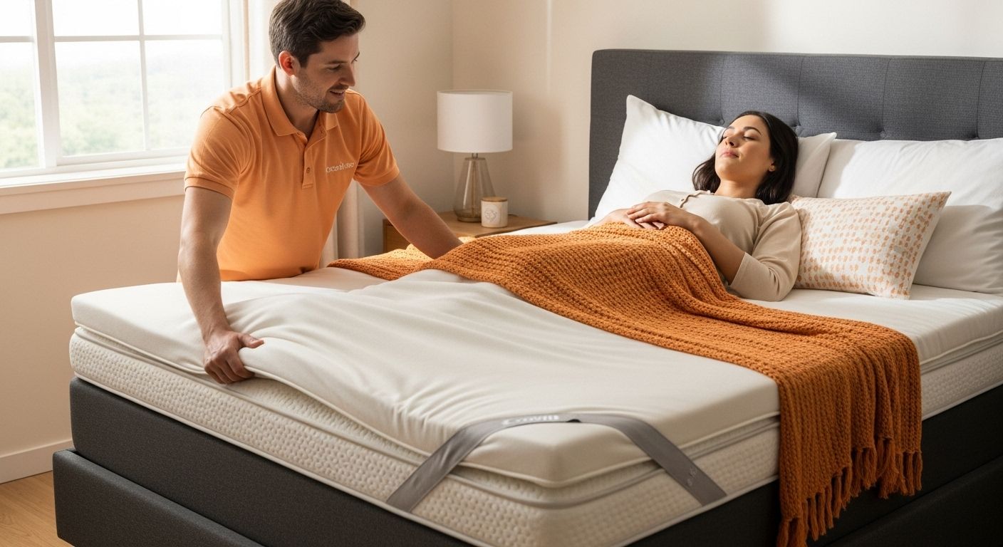 personalizzare topper, consulenza, camera da letto