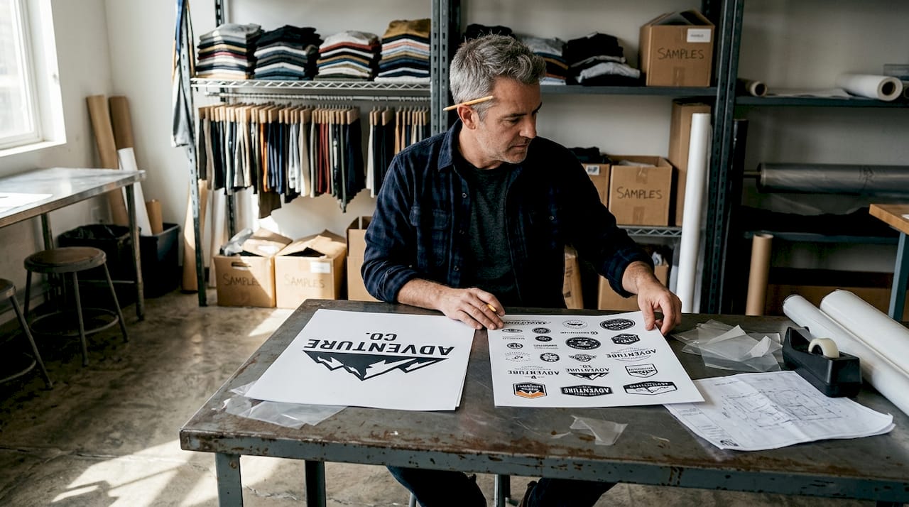 Designer compares single image and gang sheet