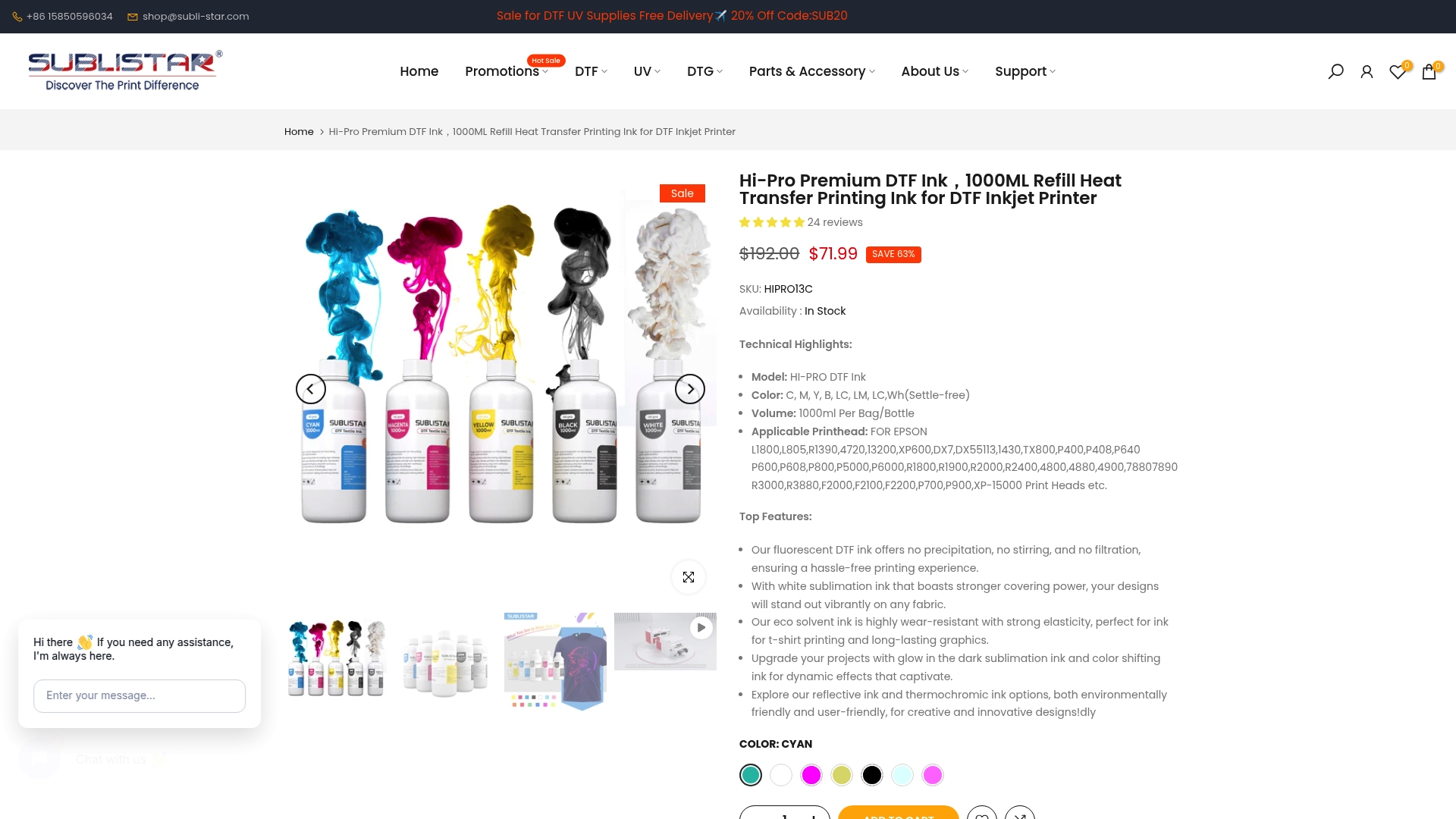 https://shop.subli-star.com/products/hi-pro-premium-dtf-ink-1000ml-water-based-refill-ink-for-dtf-inkjet-printer