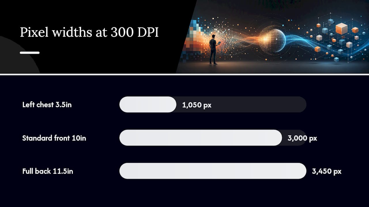 How Do You Calculate Pixel Dimensions for DTF Files? — overview diagram