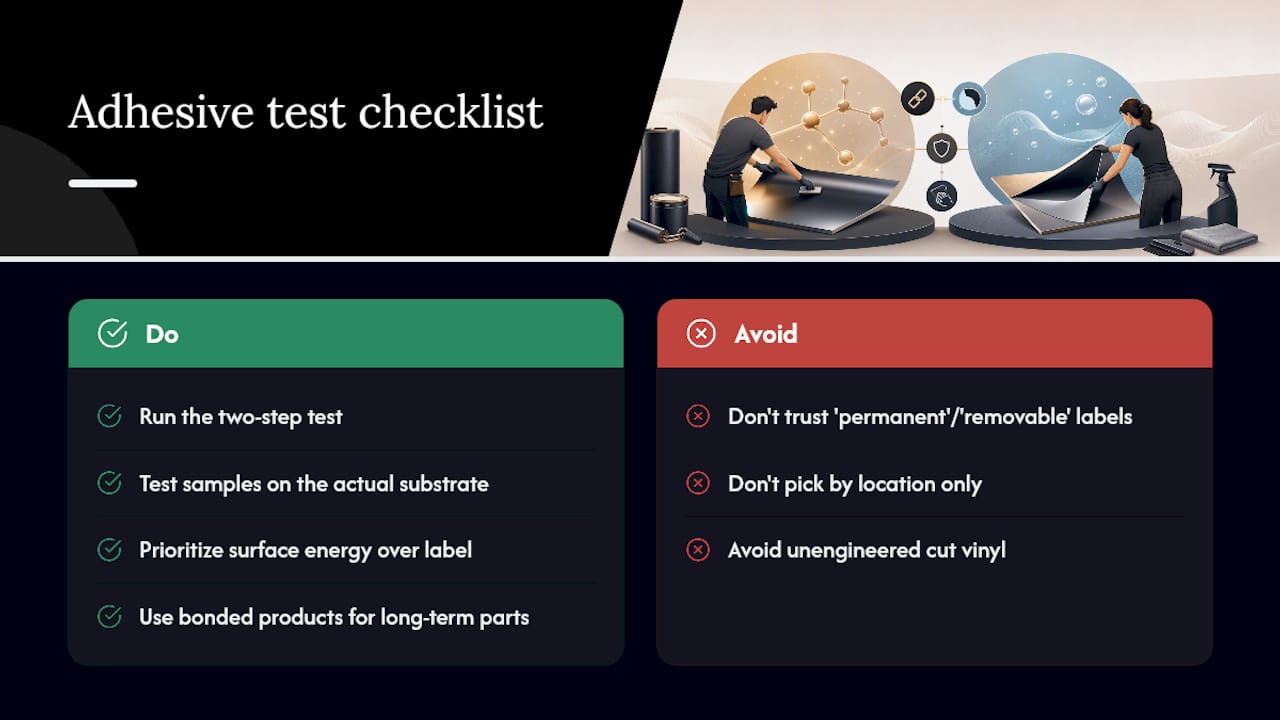 The Real Lesson Buried in Every Adhesive Spec Sheet — overview diagram