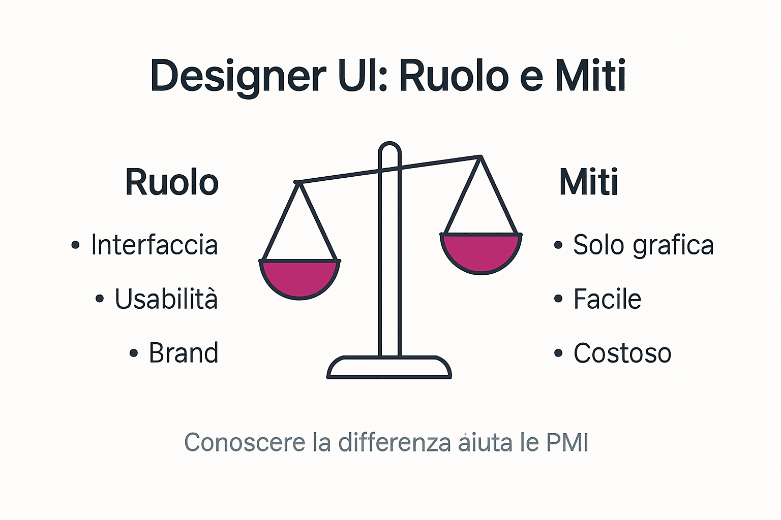 Infografica: il ruolo del designer UI tra realtà e falsi miti