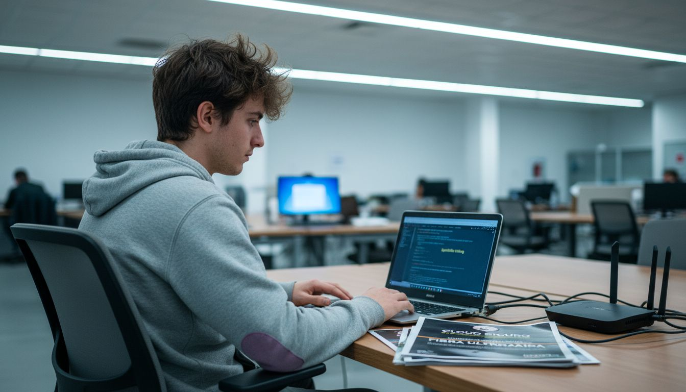 Tecnico IT consulta opzioni hosting