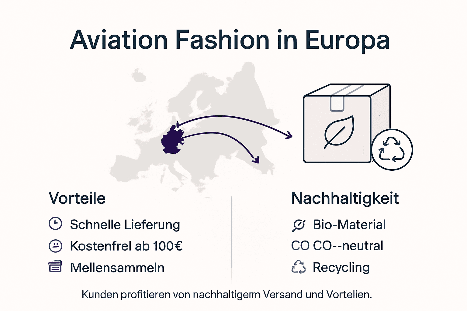 Grafik: Nachhaltige Lieferketten in der EU auf einen Blick