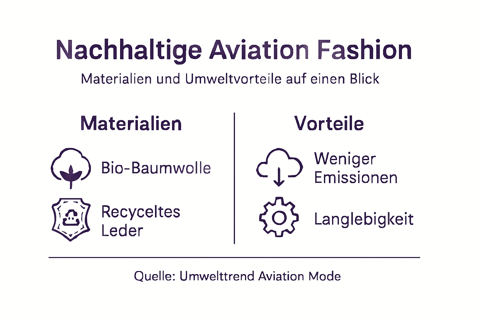 Nachhaltige Materialien in der Aviator-Mode: Eine anschauliche Übersicht