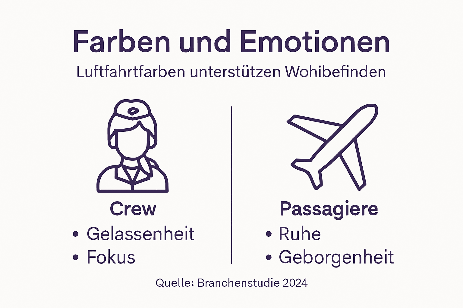 Farben und ihre Wirkung auf unsere Gefühle in der Luftfahrt – eine anschauliche Übersicht