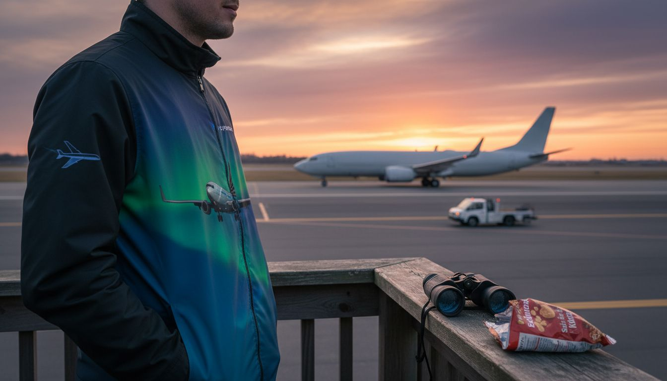 Seitenansicht der markanten Winglets einer Boeing 737 MAX als Silhouette