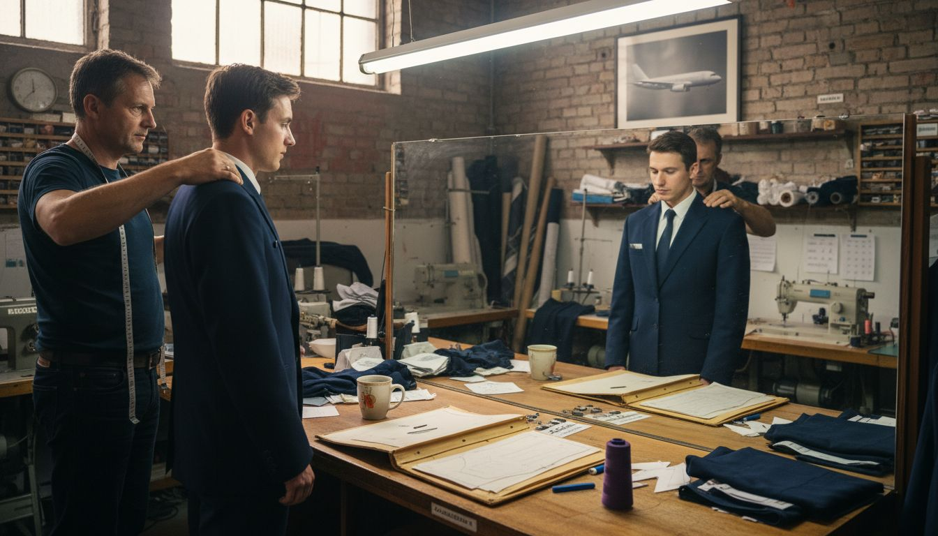 Maßgeschneiderte Pilotenjacke individuell nach Kundenwunsch anfertigen