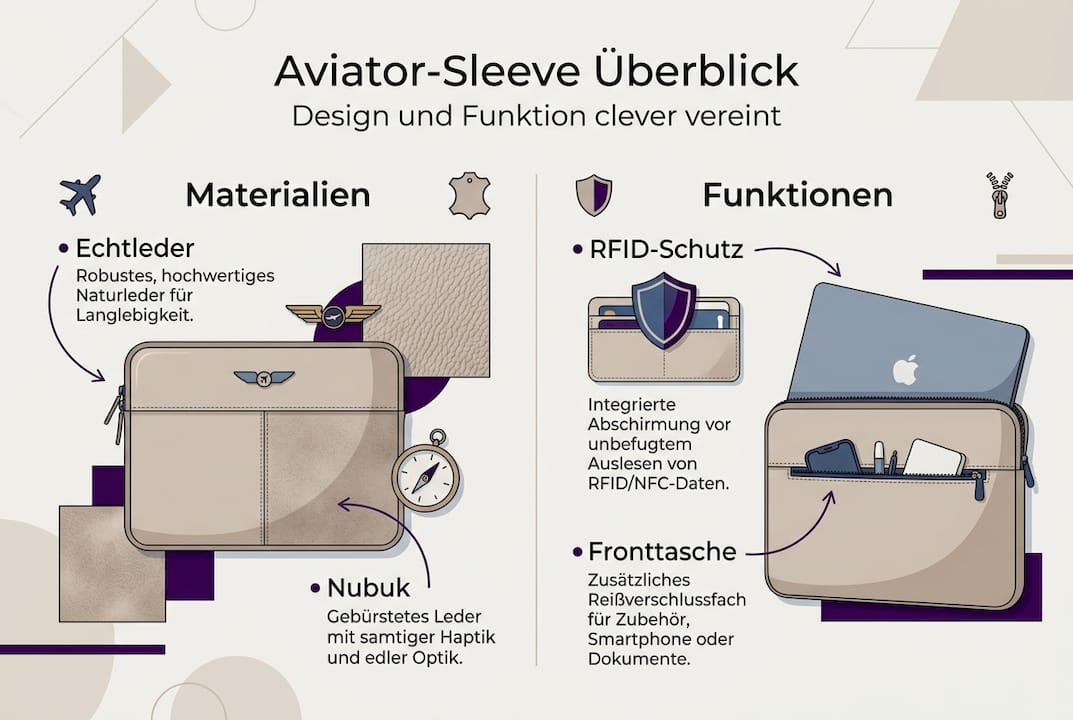 Übersicht: Aviator-Ärmel – Materialien und praktische Eigenschaften