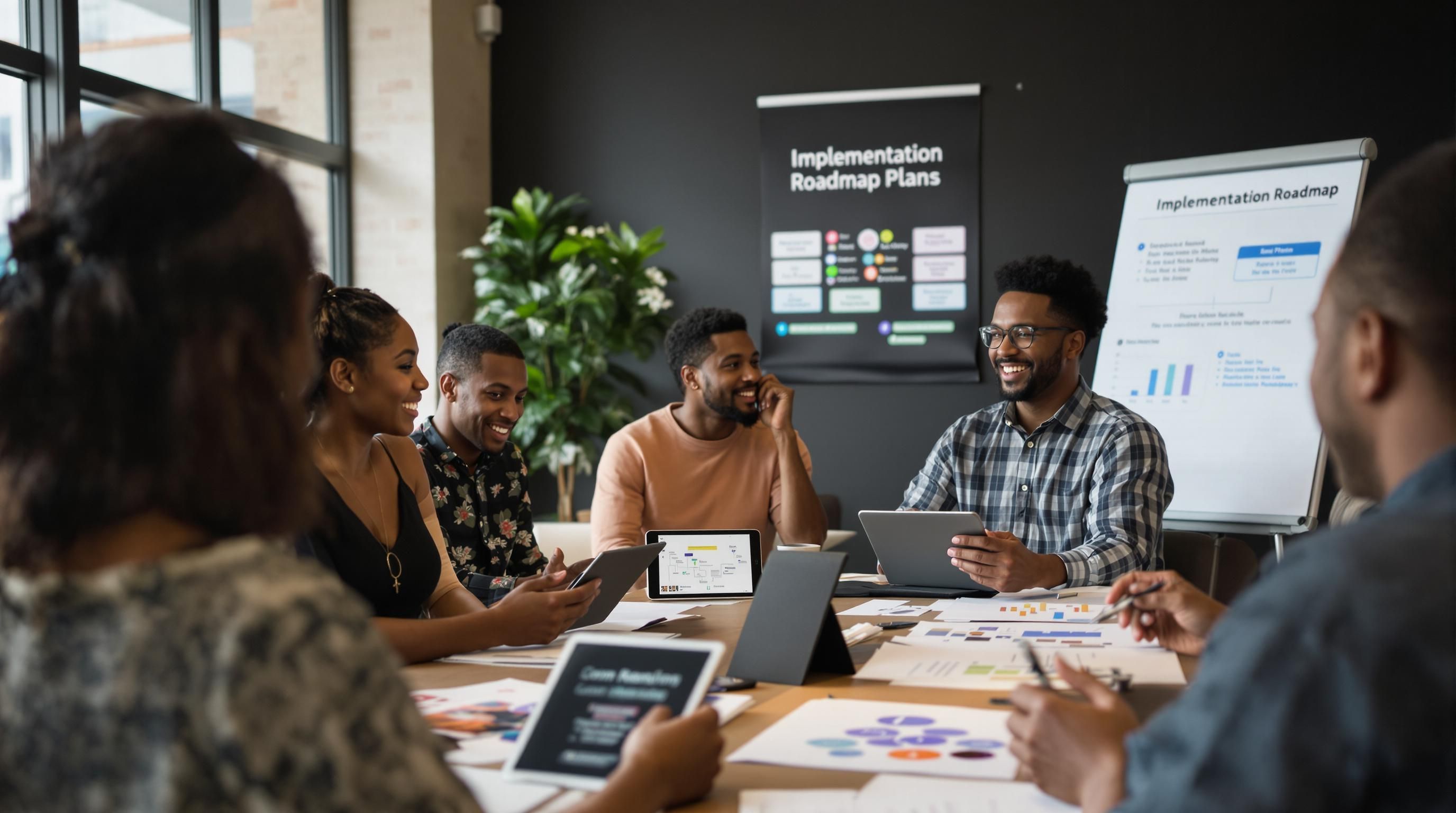 business strategy planning team