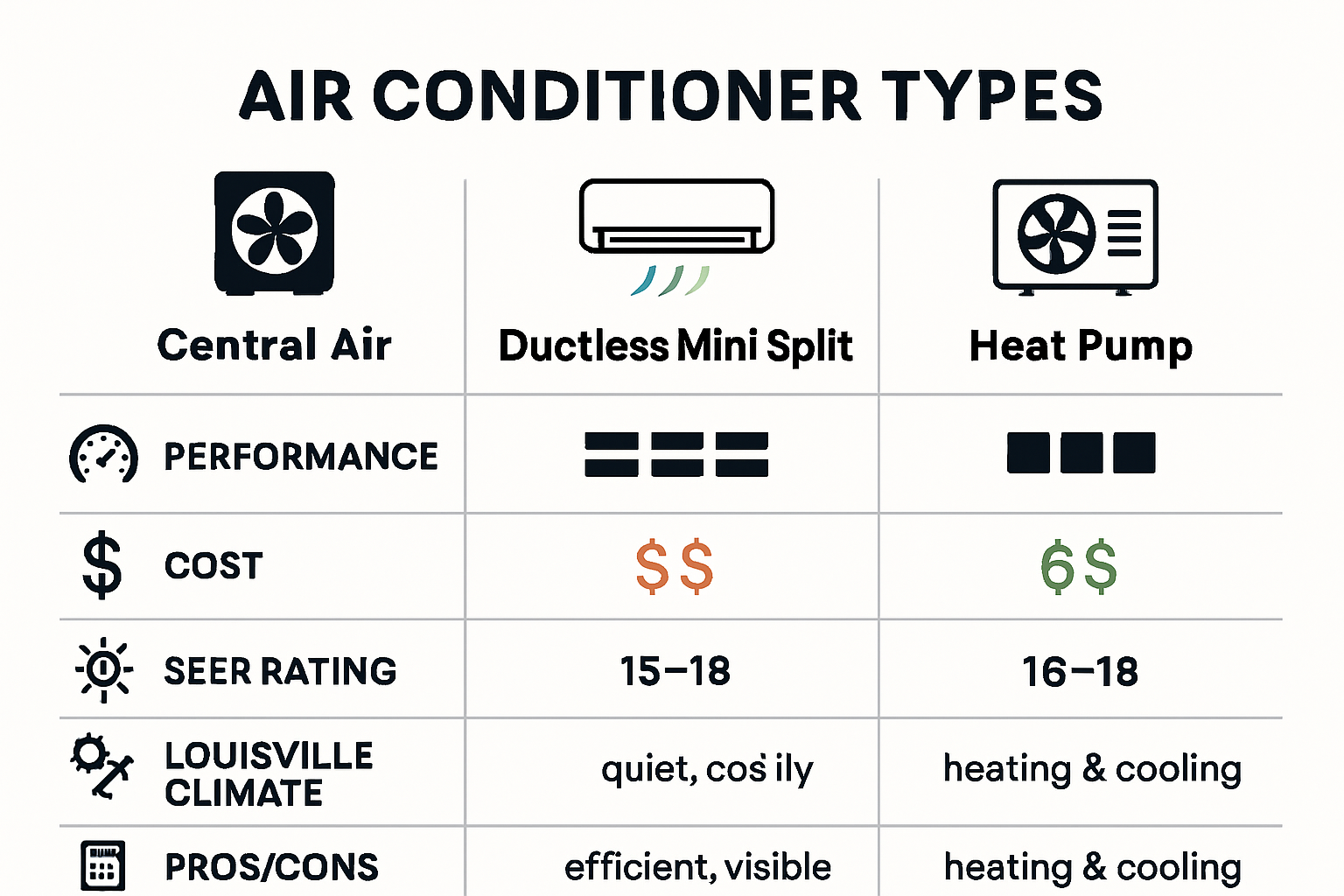 Air Conditioner Types for Louisville and Southern Indiana Homes - HVAC ...