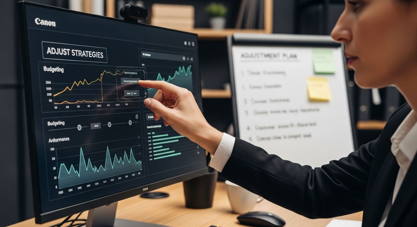 adjust campaign strategy dashboard