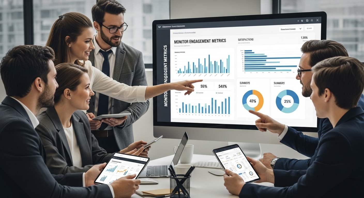 engagement metrics dashboard