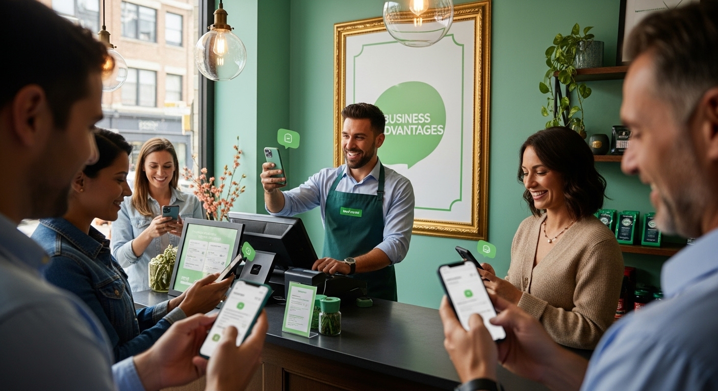 retail business messaging