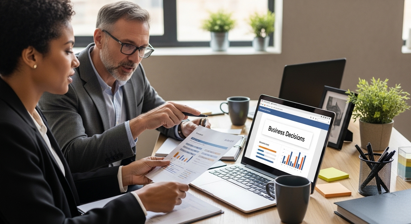 reviewing kpi business decisions