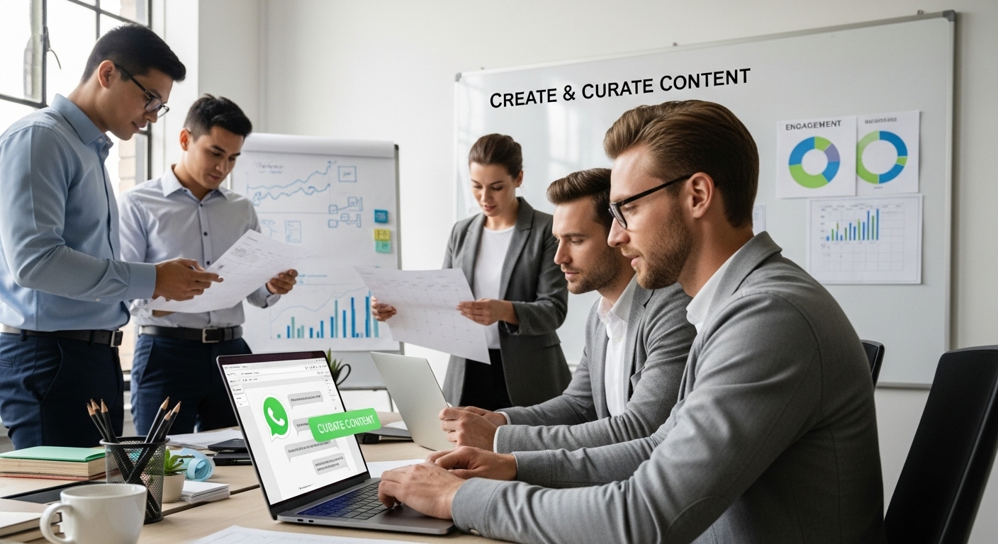 whatsapp content planning