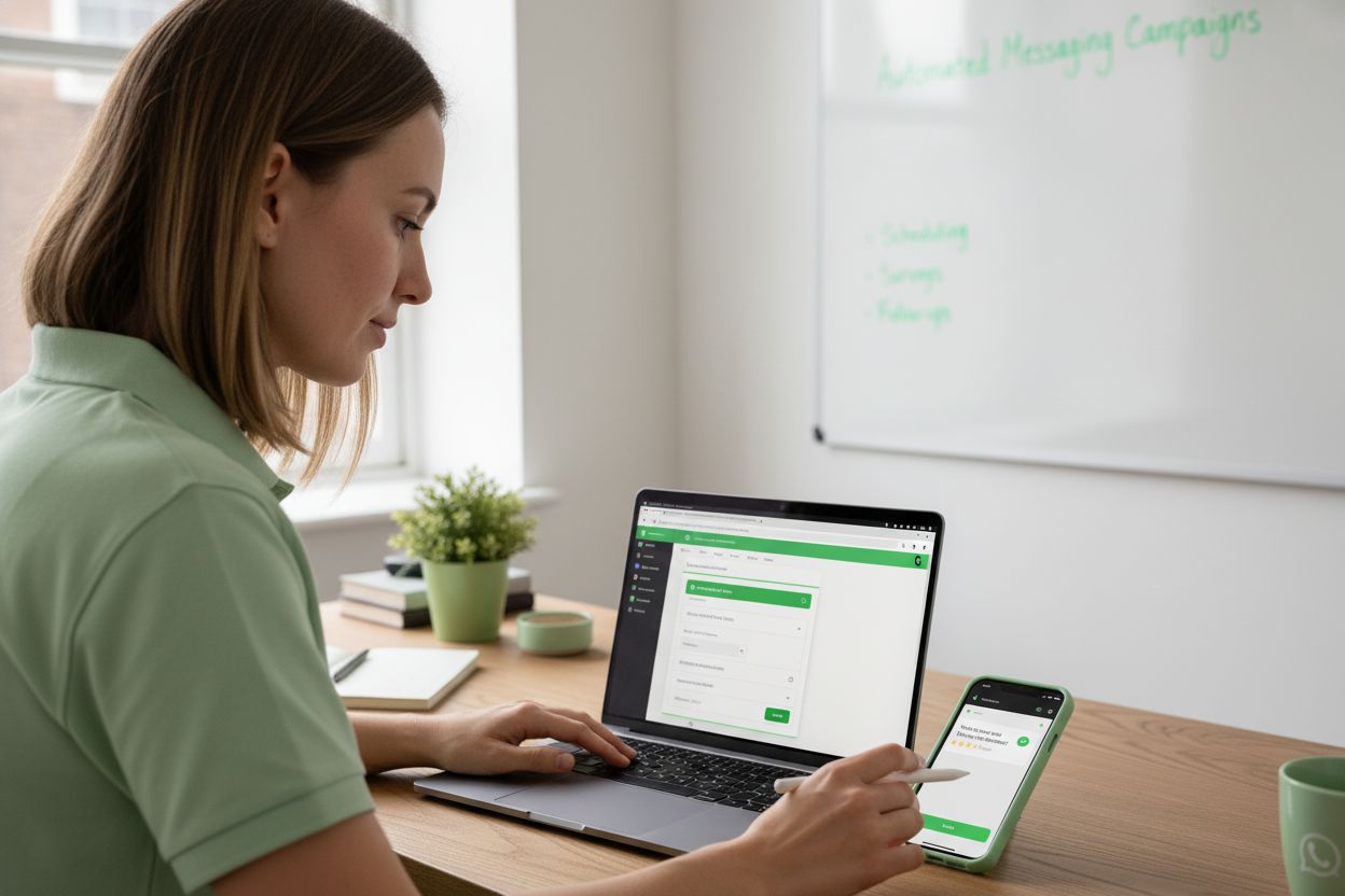whatsapp automated campaign