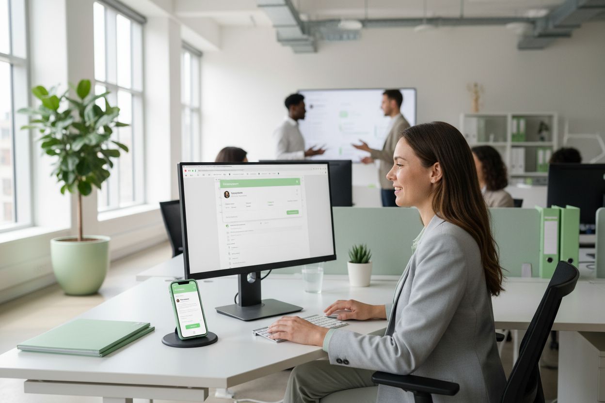 customer notification messaging workplace