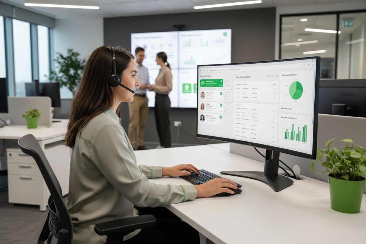 WhatsApp CRM workflow automation