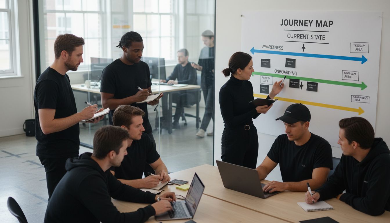 team journey mapping