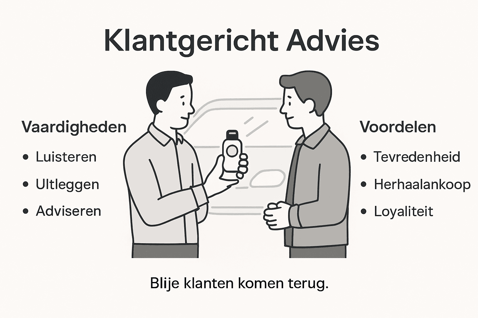 Infographic: Zo geef je klantgericht advies bij de verkoop van autoparfum