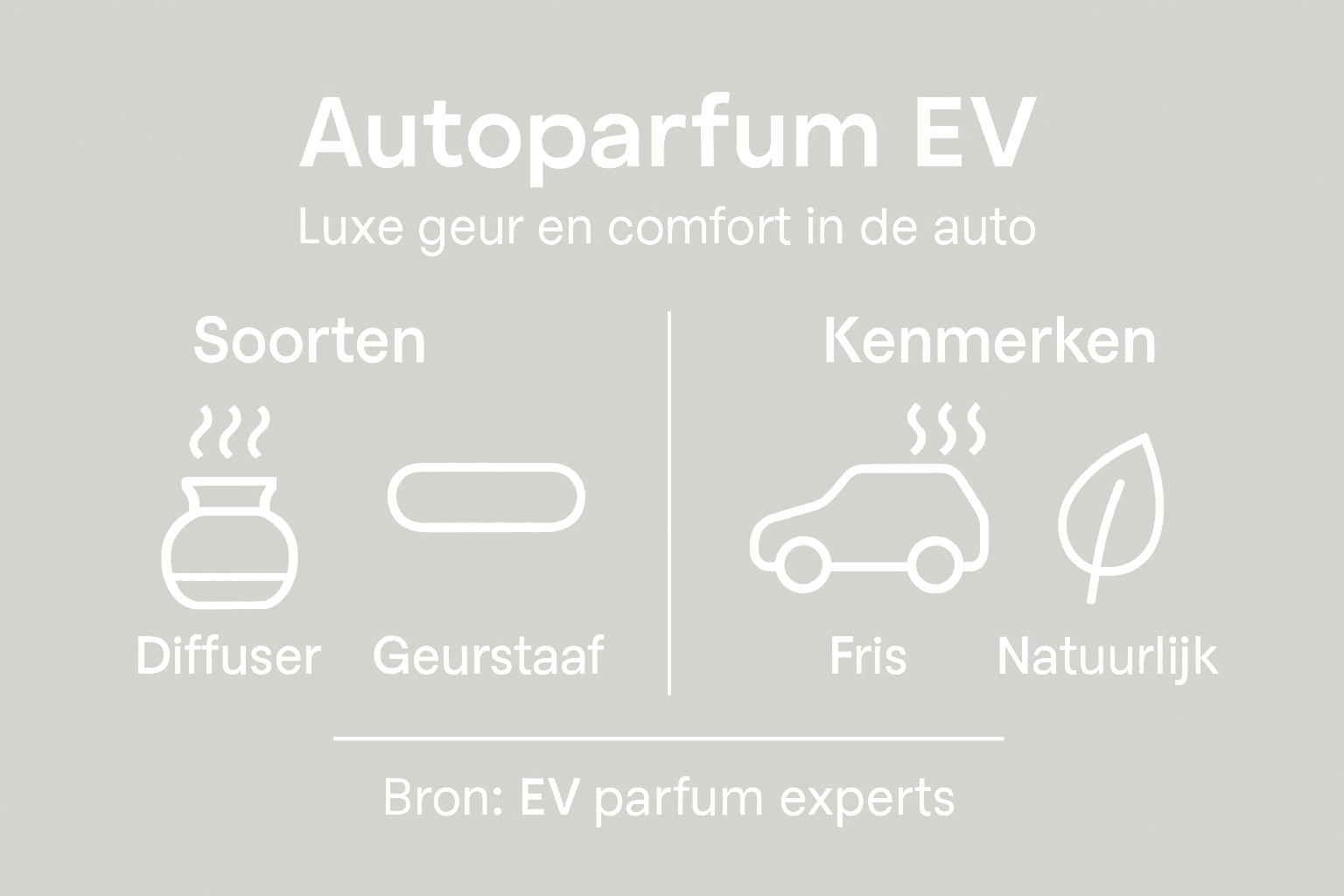 Overzicht: verschillende soorten en eigenschappen van autoparfums