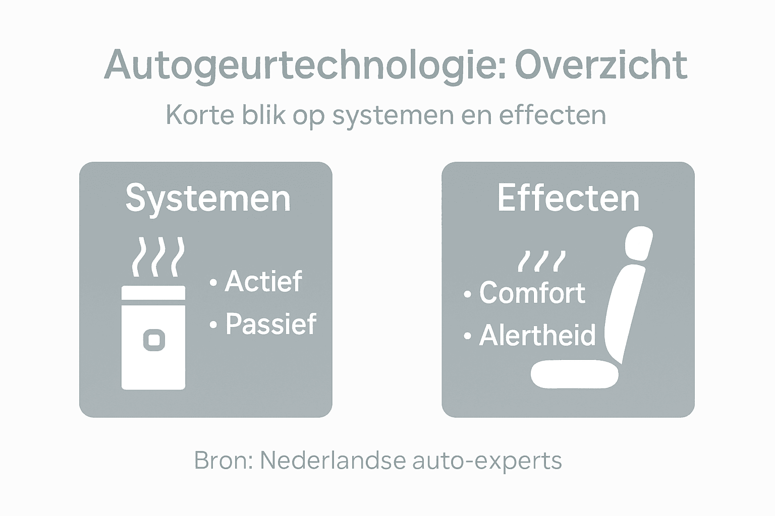 Infographic: hoe autogeur werkt en wat het met je doet