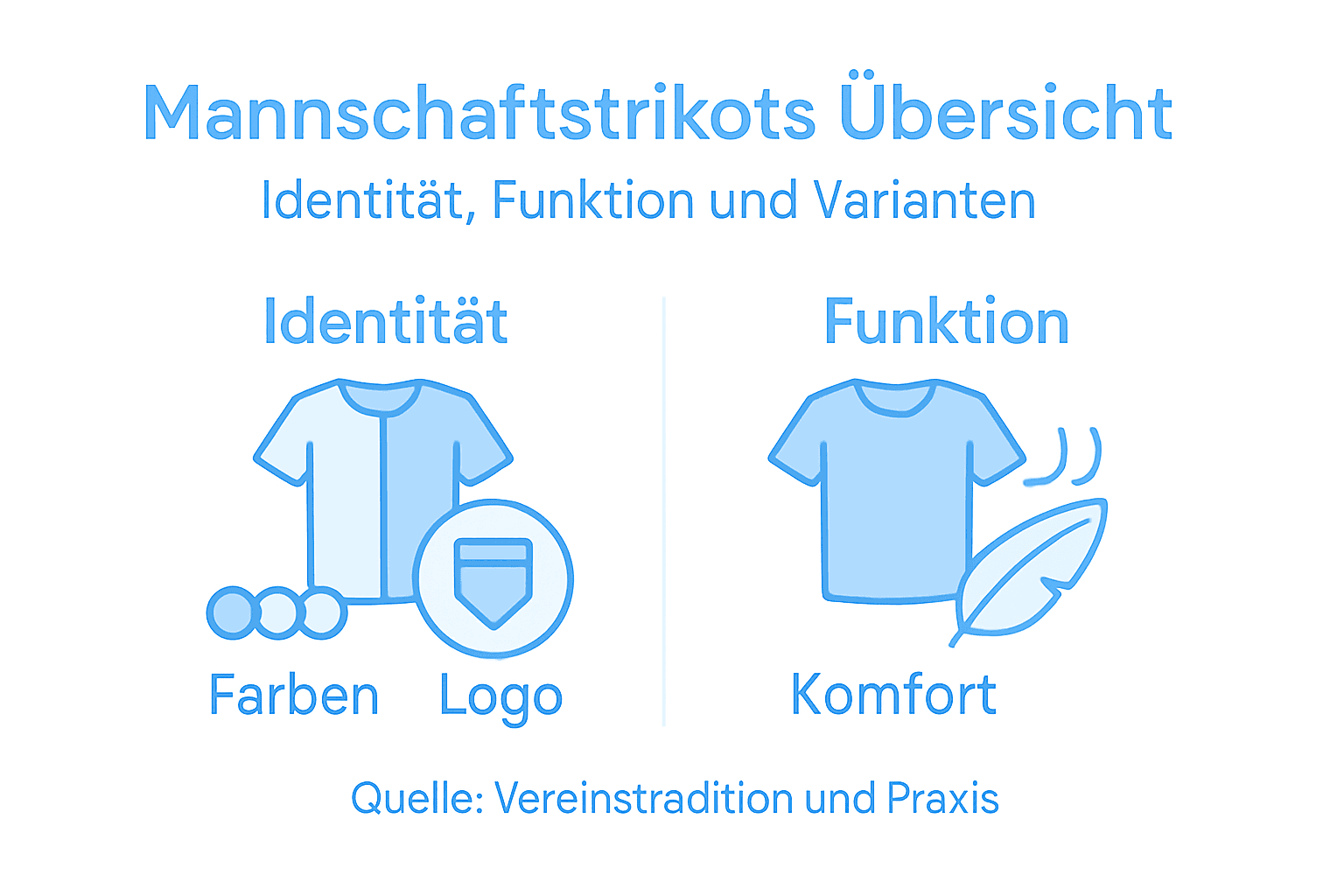 Infografik: Was Trikots über Identität und Teamgeist verraten