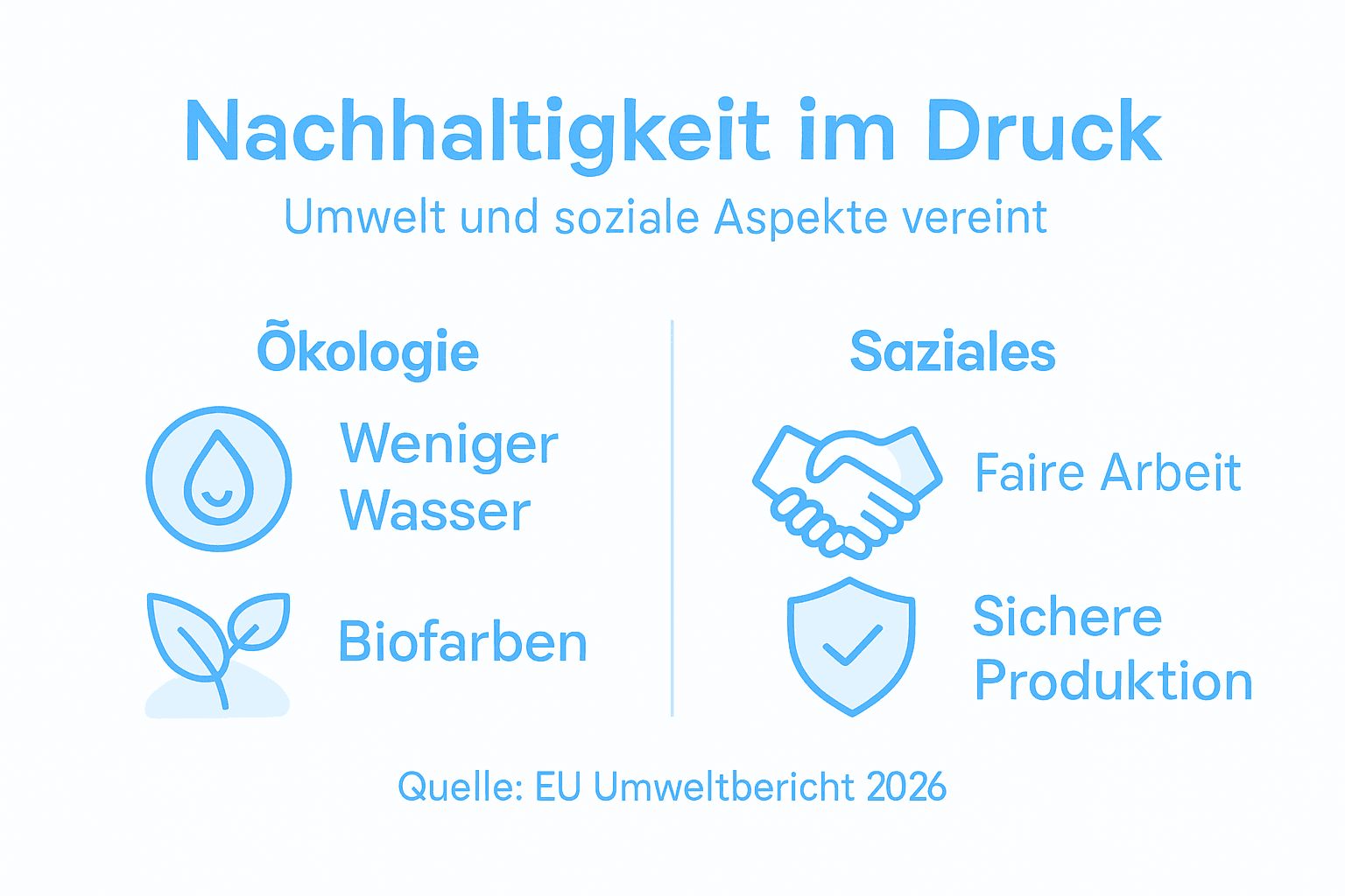 Grafik: Nachhaltigkeit im Bereich Textildruck – Fakten, Trends und Tipps für umweltbewusste Produktion
