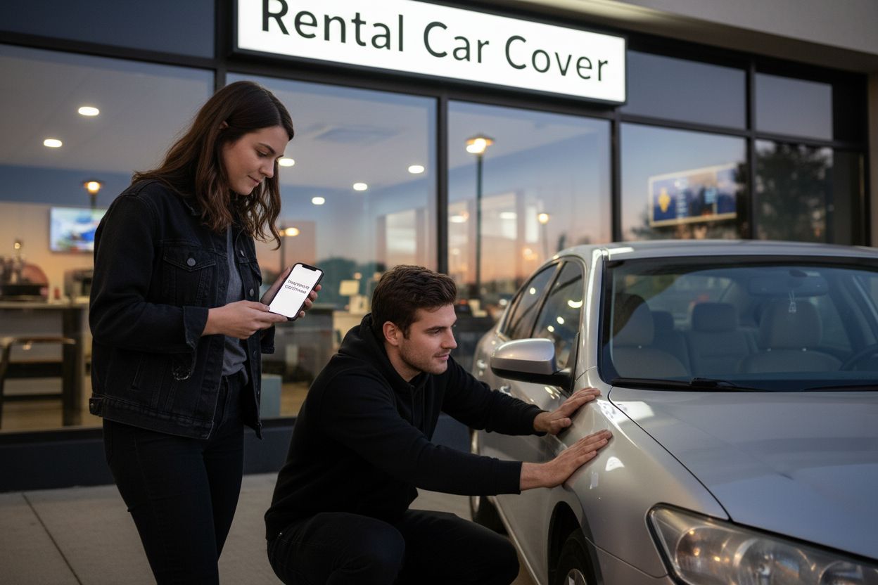 rental car inspection insurance