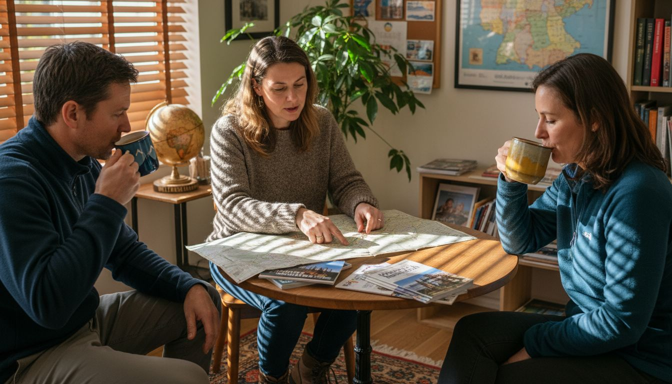 Die Reiseexpertin stellt gemeinsam mit ihren Kunden eine ma&szlig;geschneiderte Reise zusammen.