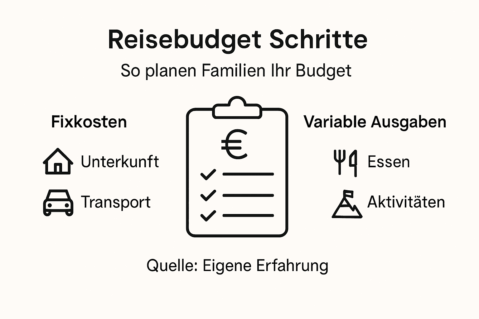 Schritt-f&uuml;r-Schritt-Anleitung: So planen Familien ihr Reisebudget