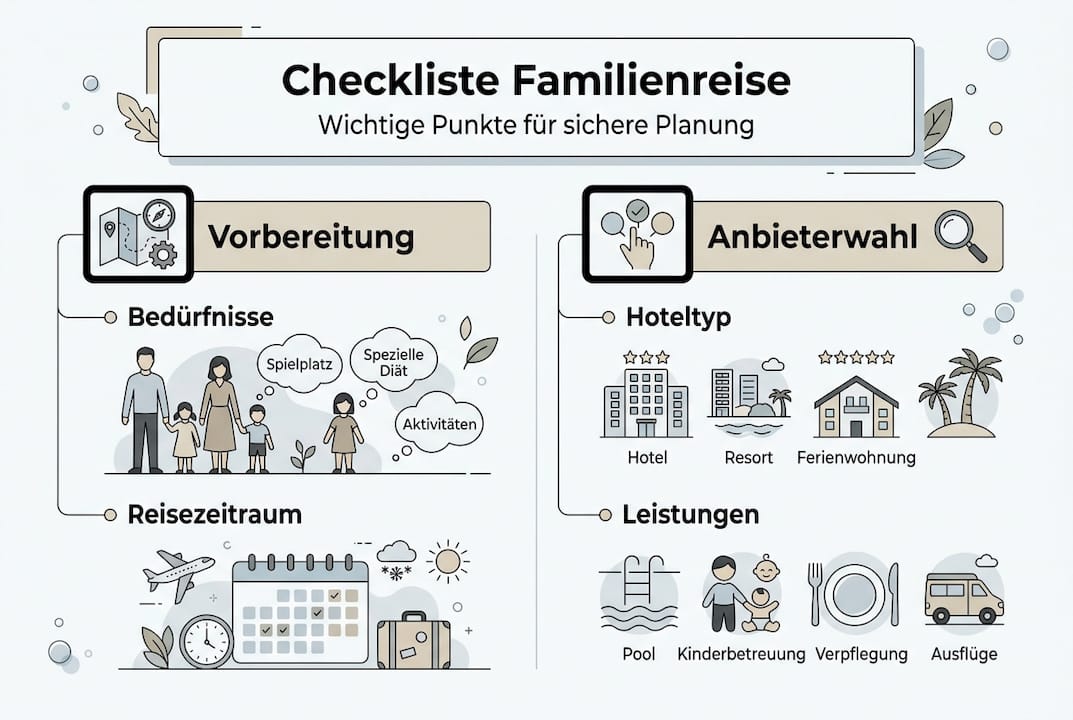 Praktische &Uuml;bersicht: Die ultimative Checkliste f&uuml;r eure n&auml;chste Familienreise